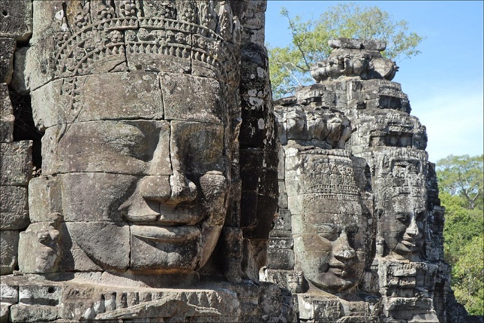 beaux temples angkor temple bayon